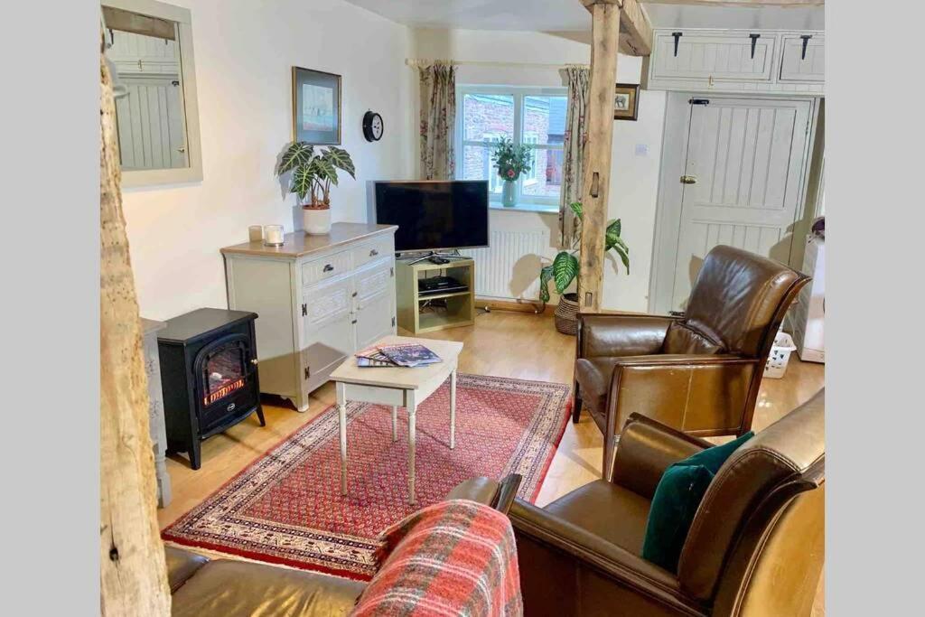 Upper Heath Farm - Stable Cottage Ludlow Craven Arms Ngoại thất bức ảnh